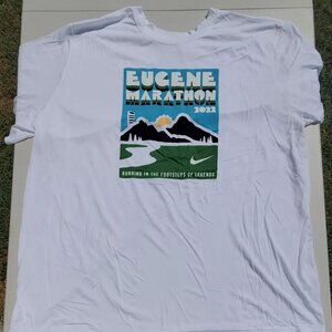 Nike Dri Fit Eugene Marathon 2022 4XL XXXXL Shirt T-Shirt TShirt Running Oregon